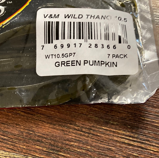 V&M Wild Thang 10.5" Green Pumpkin
