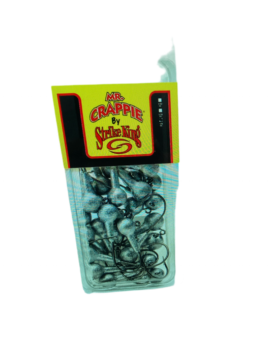 Mr Crappie Jig Heads 1/16 oz. Unpainted