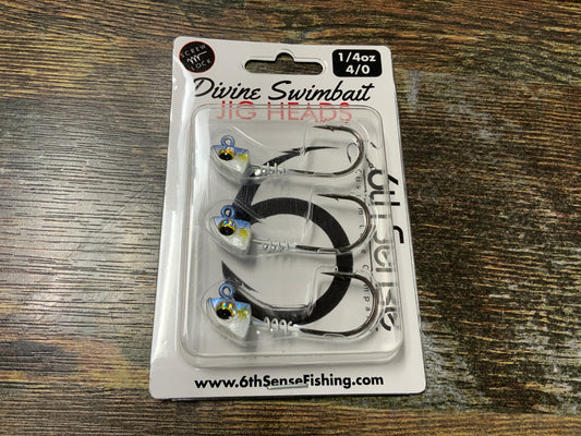 6th Sense Divine Swimbait Jig Head 1/4 oz. Sexified Shad