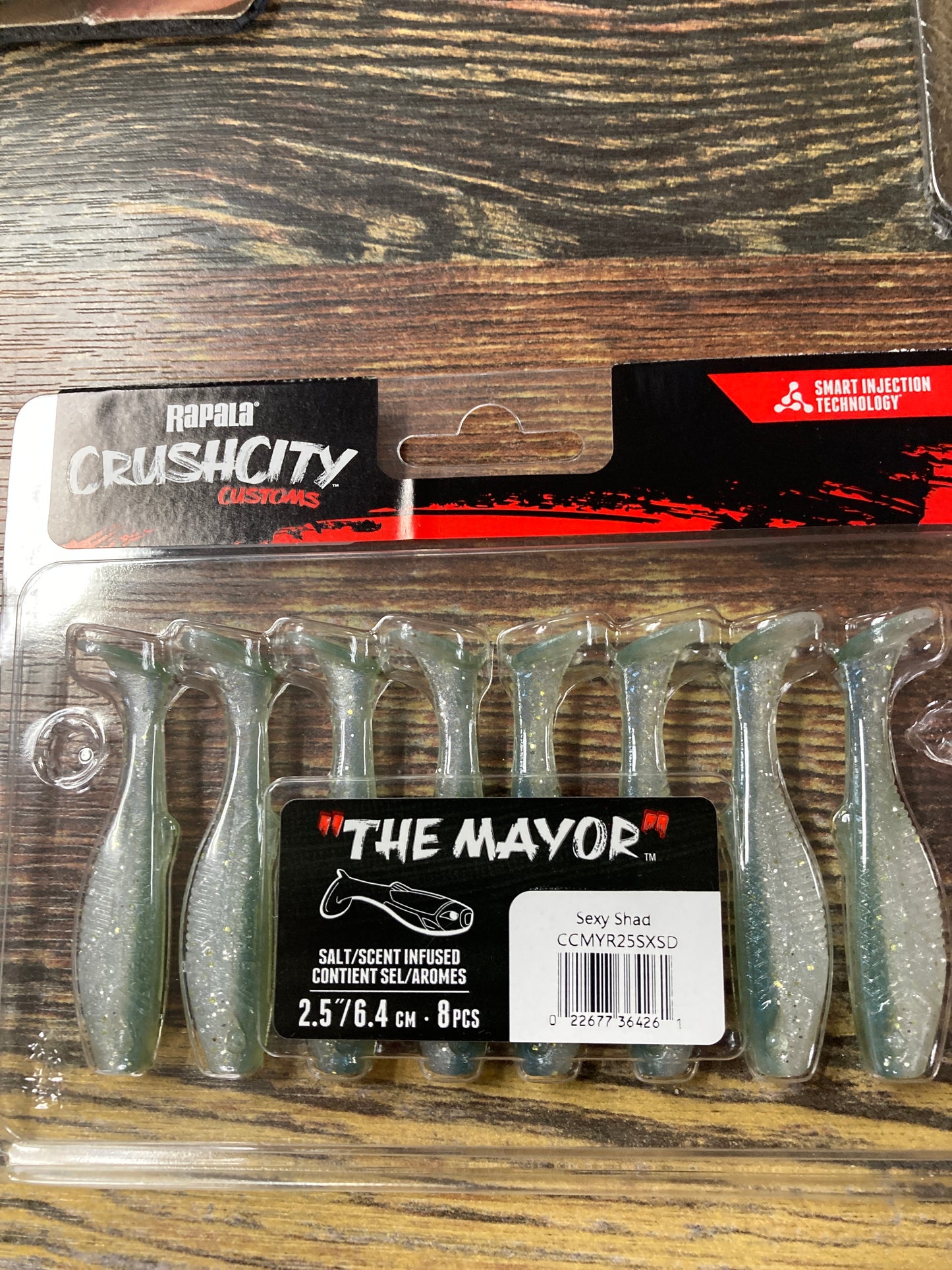 Rapala Crush City The Mayor 4" Sexy Shad