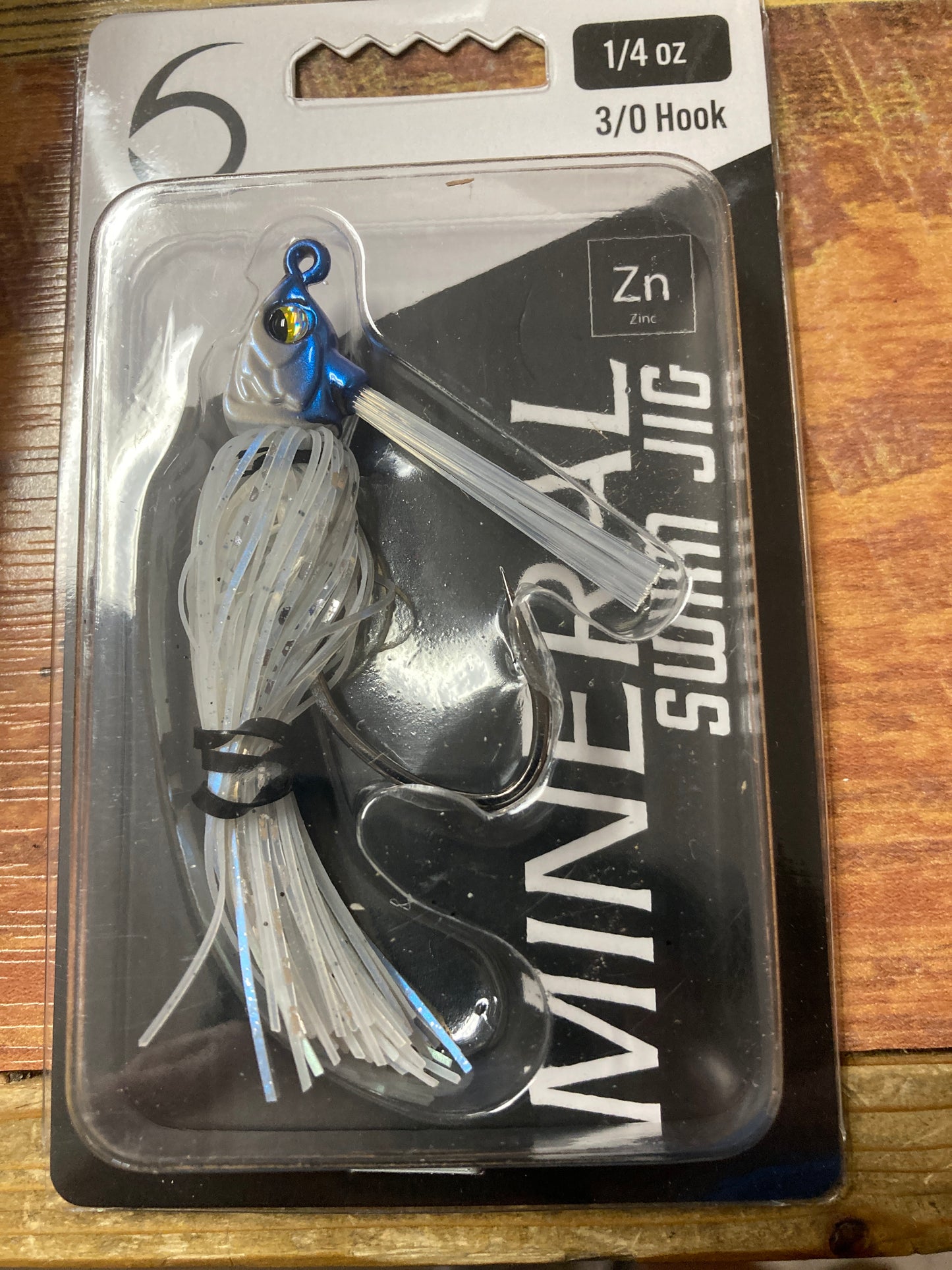 6th Sense Mineral Swim Jig 1/4 oz. Pro Blue