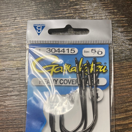 Gamakatsu Heavy Cover Worm 5/0