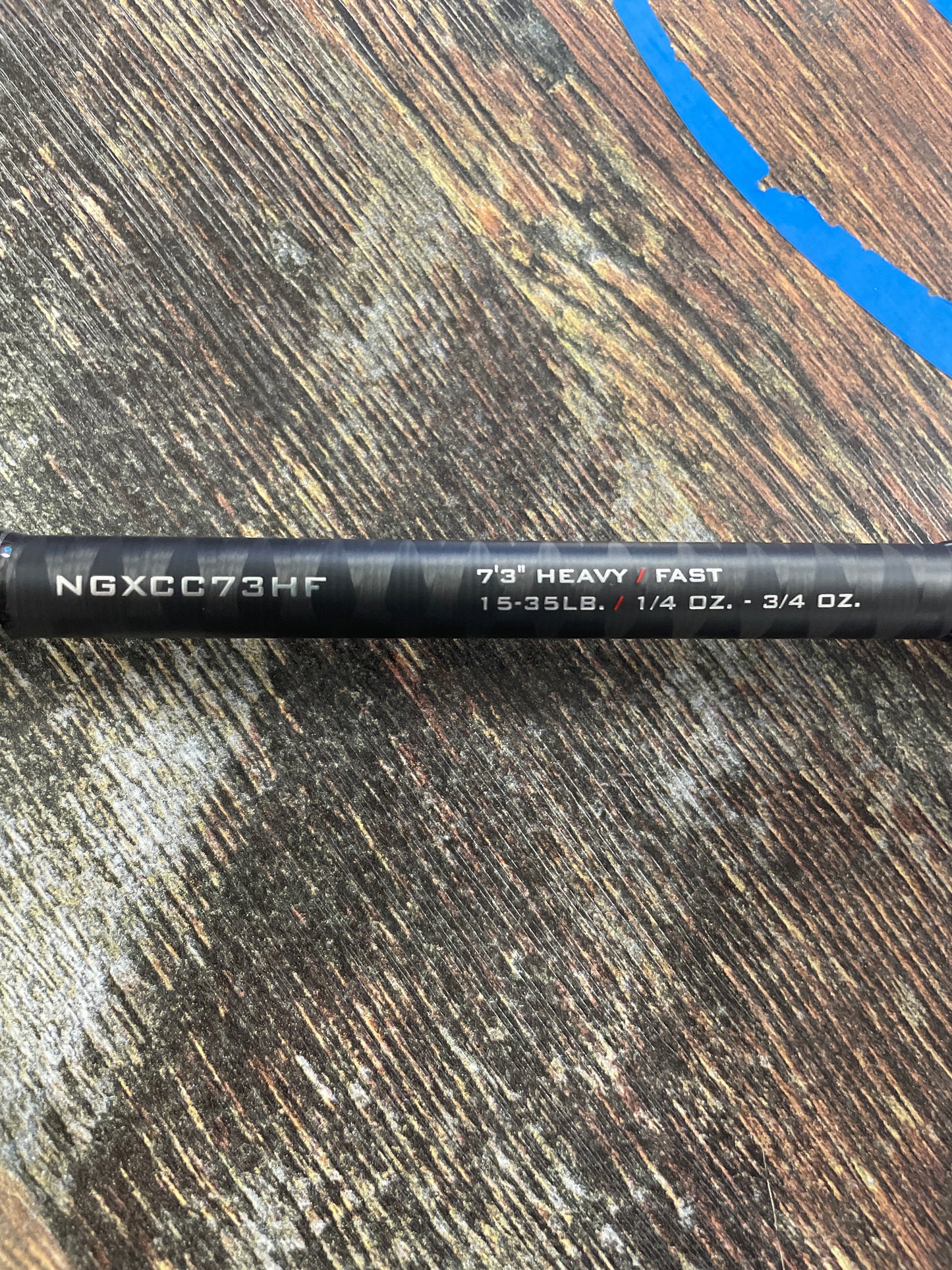 BASSMOOCH NGXC 7’3” Heavy Fast Casting Rod