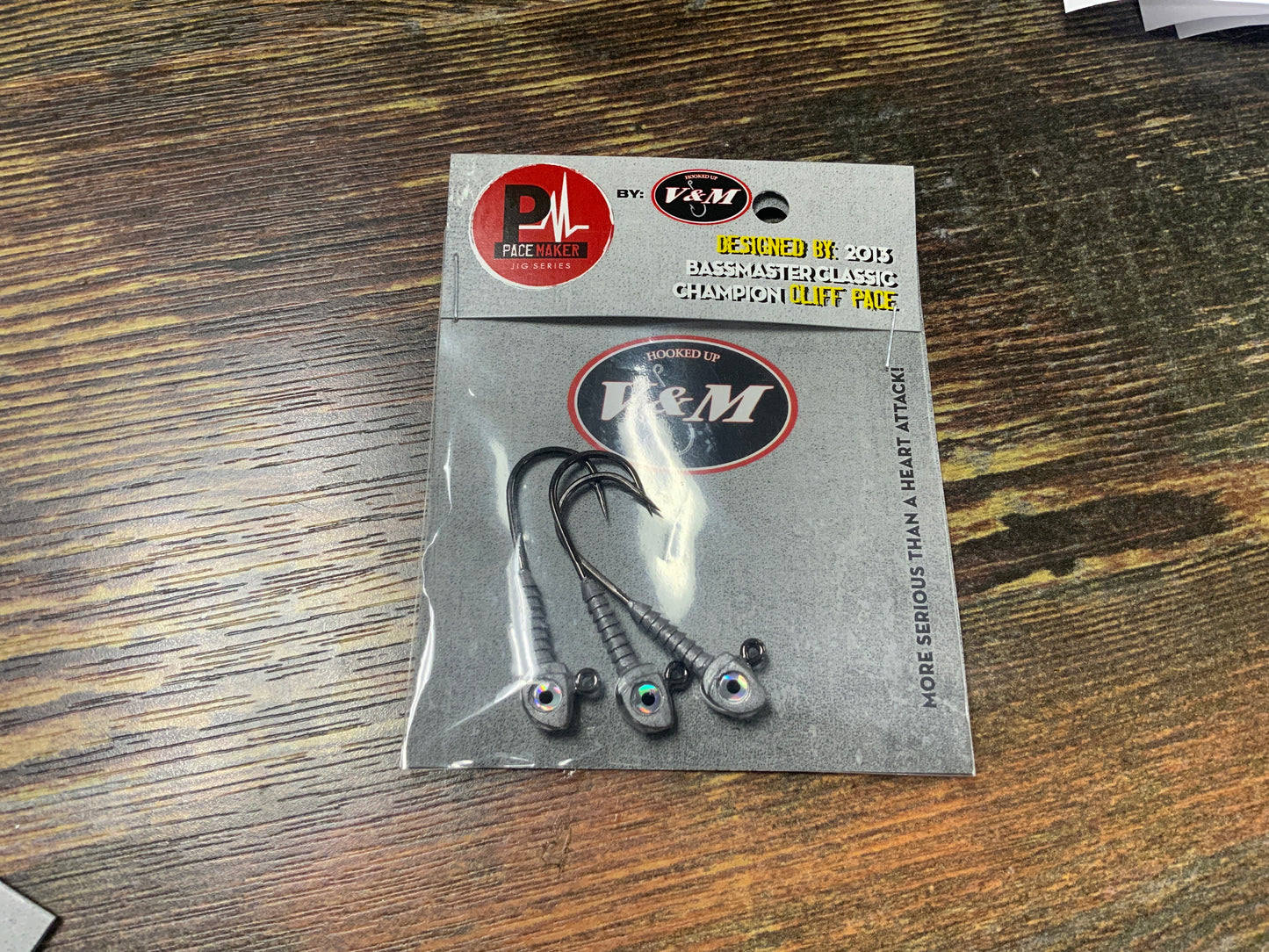 V&M Sonar Lockdown Minnow Head 1/8 oz. Lead