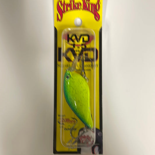Strike King KVD 1.5 Dives 3-5’ CHART BLUE BLACK SPATTERBACK