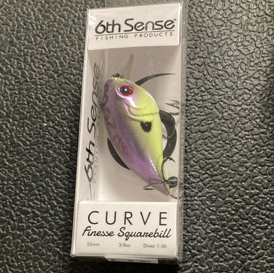 6th Sense Curve Finesse Squarebill 3/8 oz. Jaint Juice
