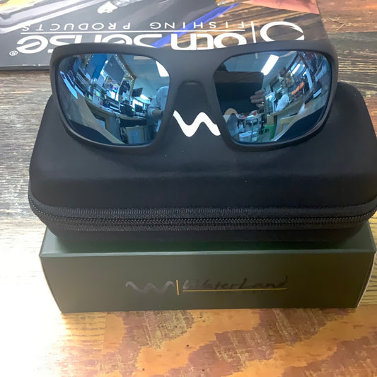 Waterland Milliken - Matte Black Blue Mirror