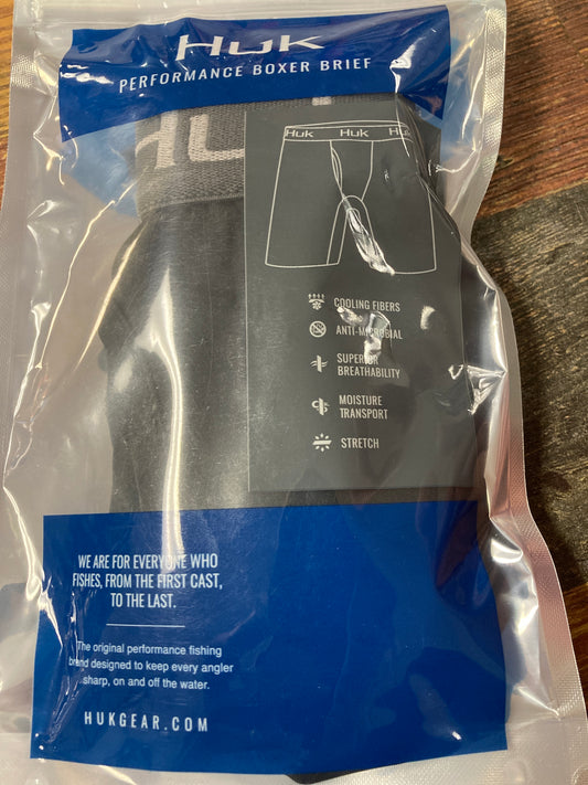HUK Solid Boxer Med