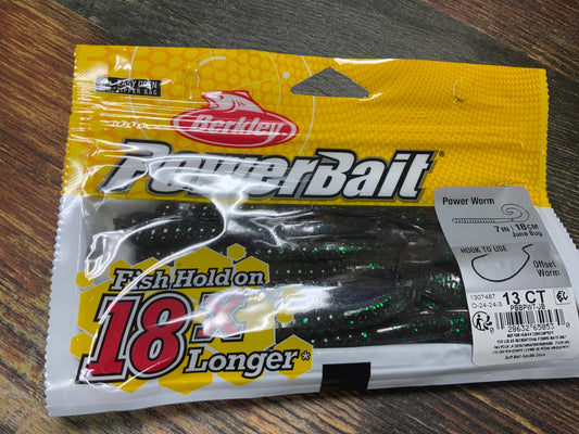 Berkley Power Worm 7” June Bug