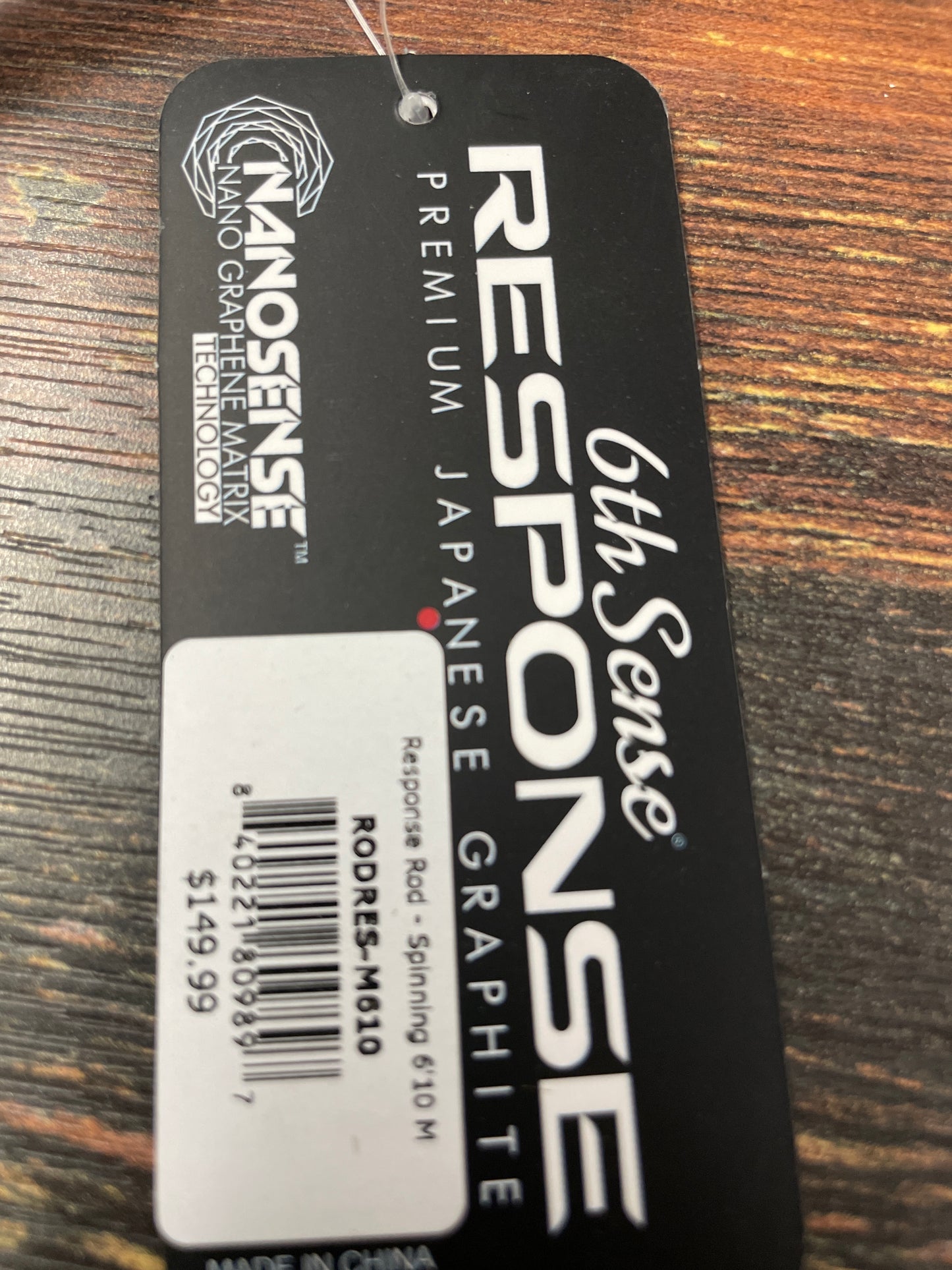 6th Sense Response 6’ 10” Spinning Rod
