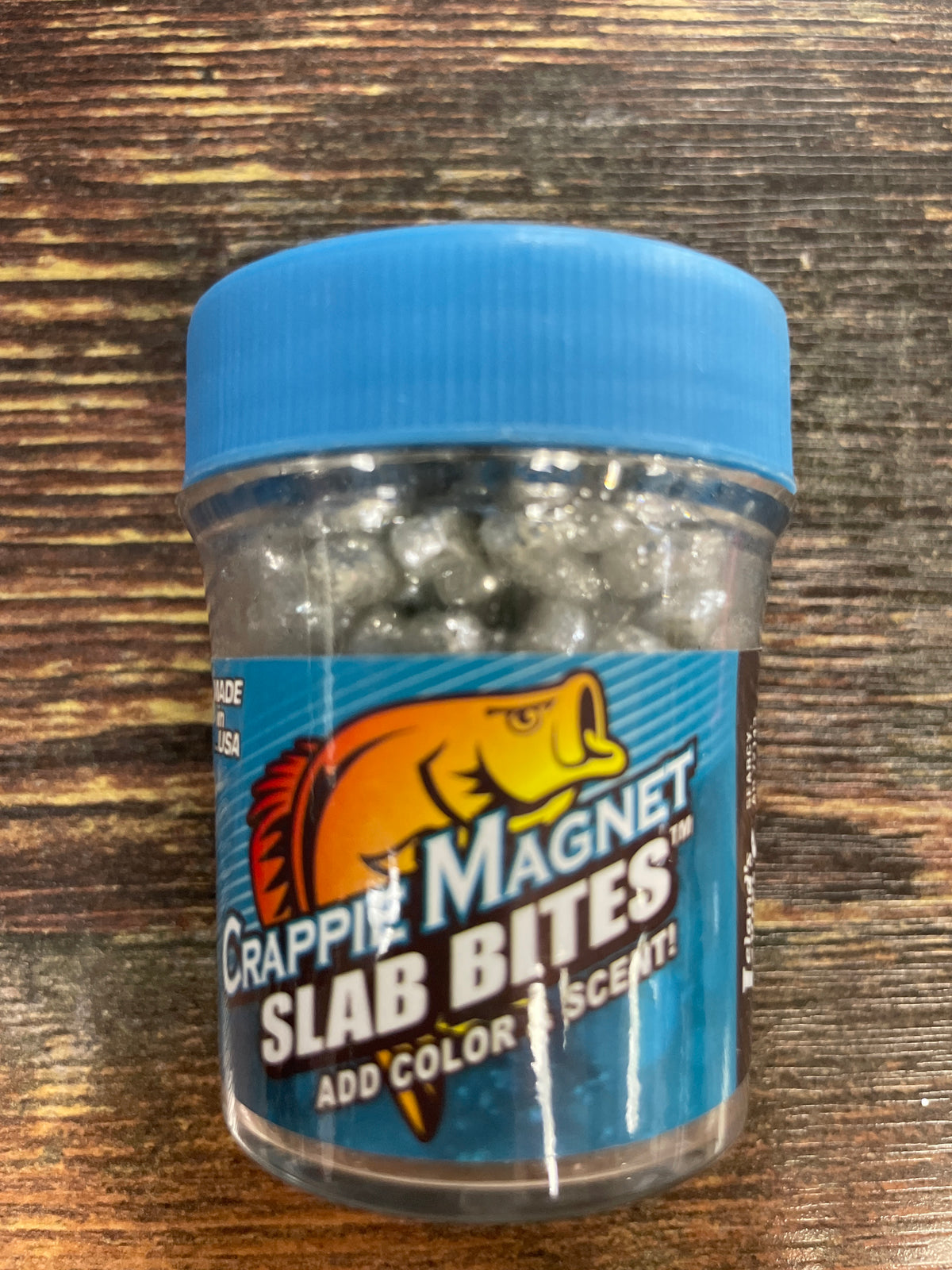 Crappie Magnet Slab Bites 1 oz. Silver Glitter