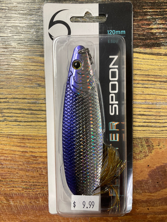 6th Sense Flutter Spoon 1.1 oz. Pro Blue