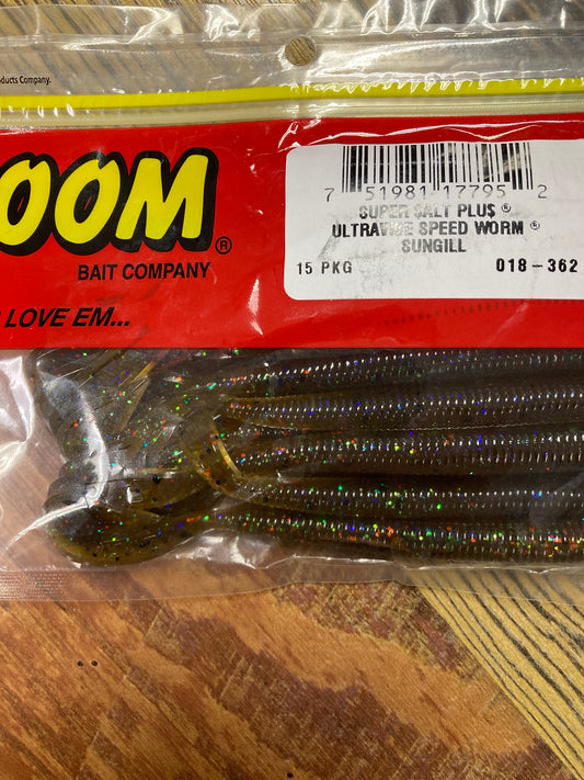 Zoom UV Speed Worm 6" Sungill