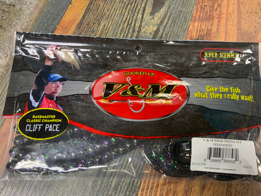 V&M Wild Thang 10.5" Texas Smoke