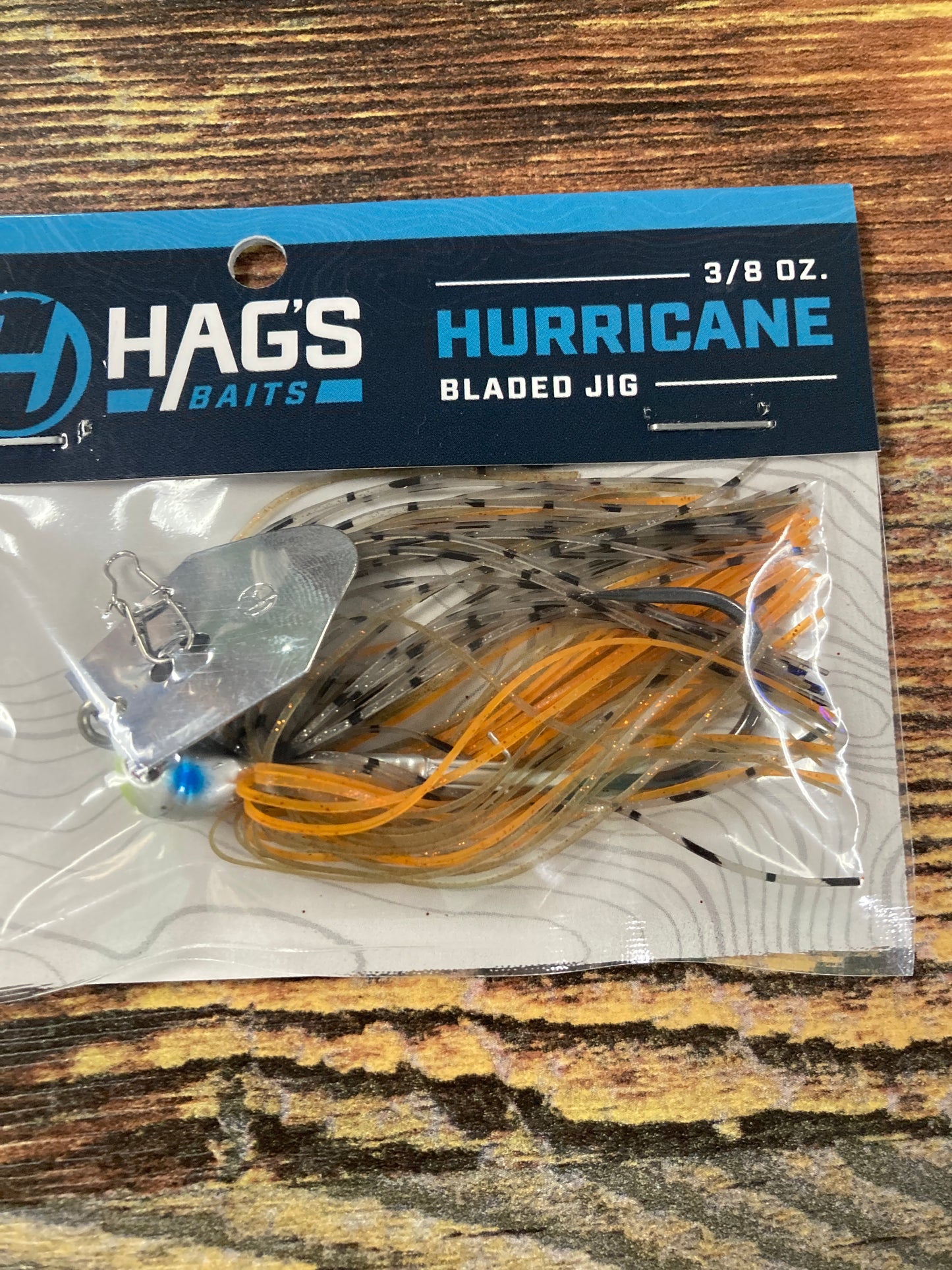 Hags Hurricane 3/8 oz Silver Blade Hags Bluegill