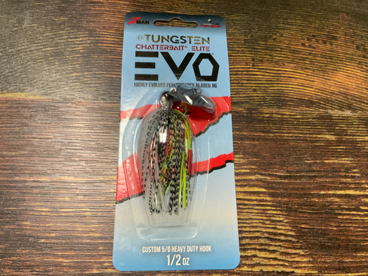 Z Man EVO Chatterbait Tungsten Elite 1/2 oz. Glitter Bomb