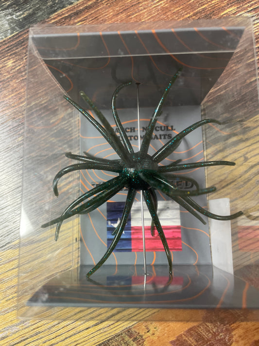 Catch N Cull Texas Tumbleweed 19mm Green Pumpkin Blue Flake Limit 9 Per Entire Order