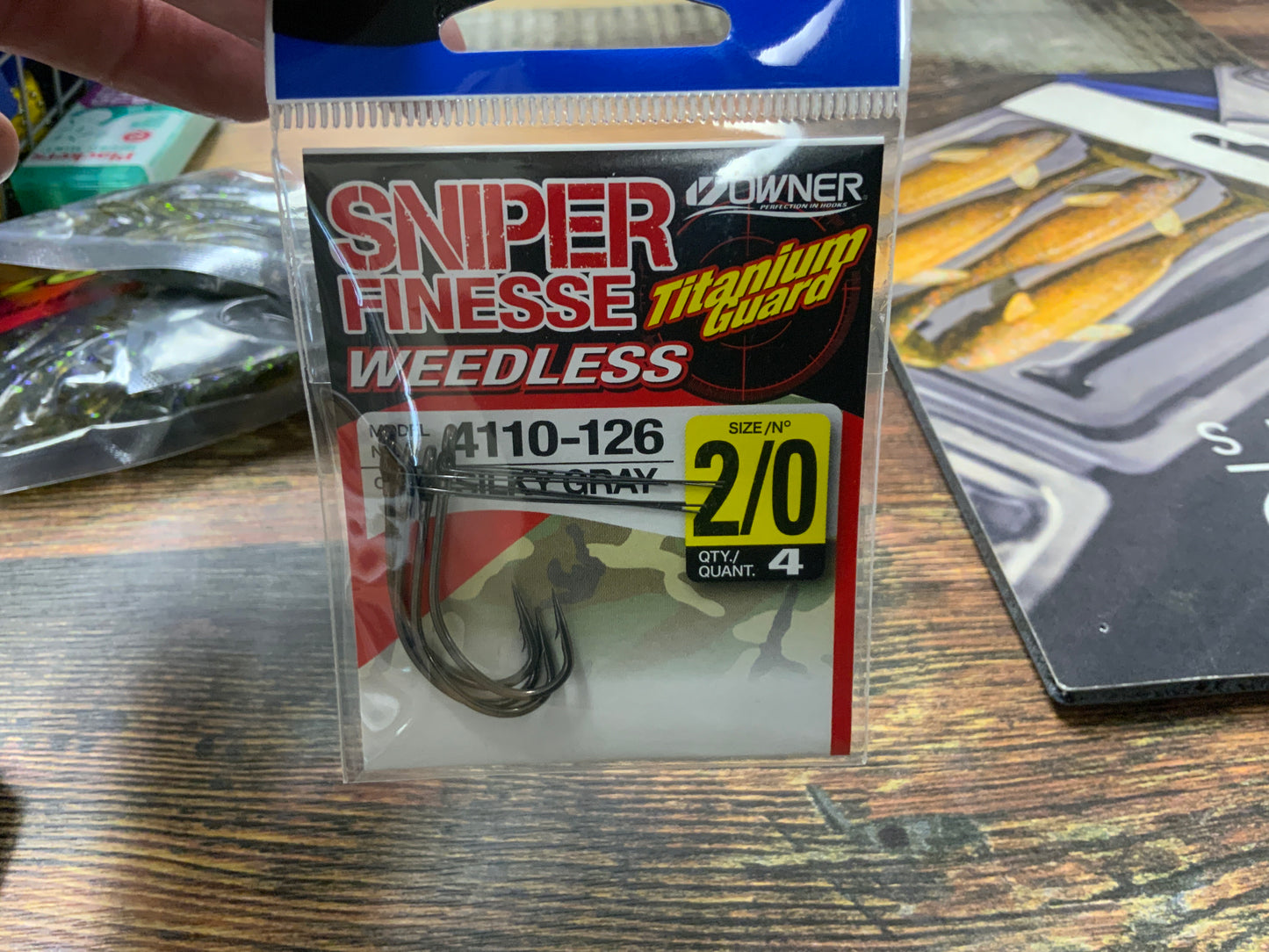 Owner Sniper Finesse Weedless 2/0