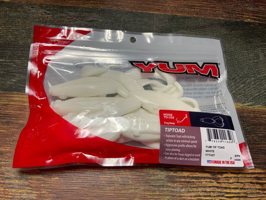 Yum Tip Toad - White