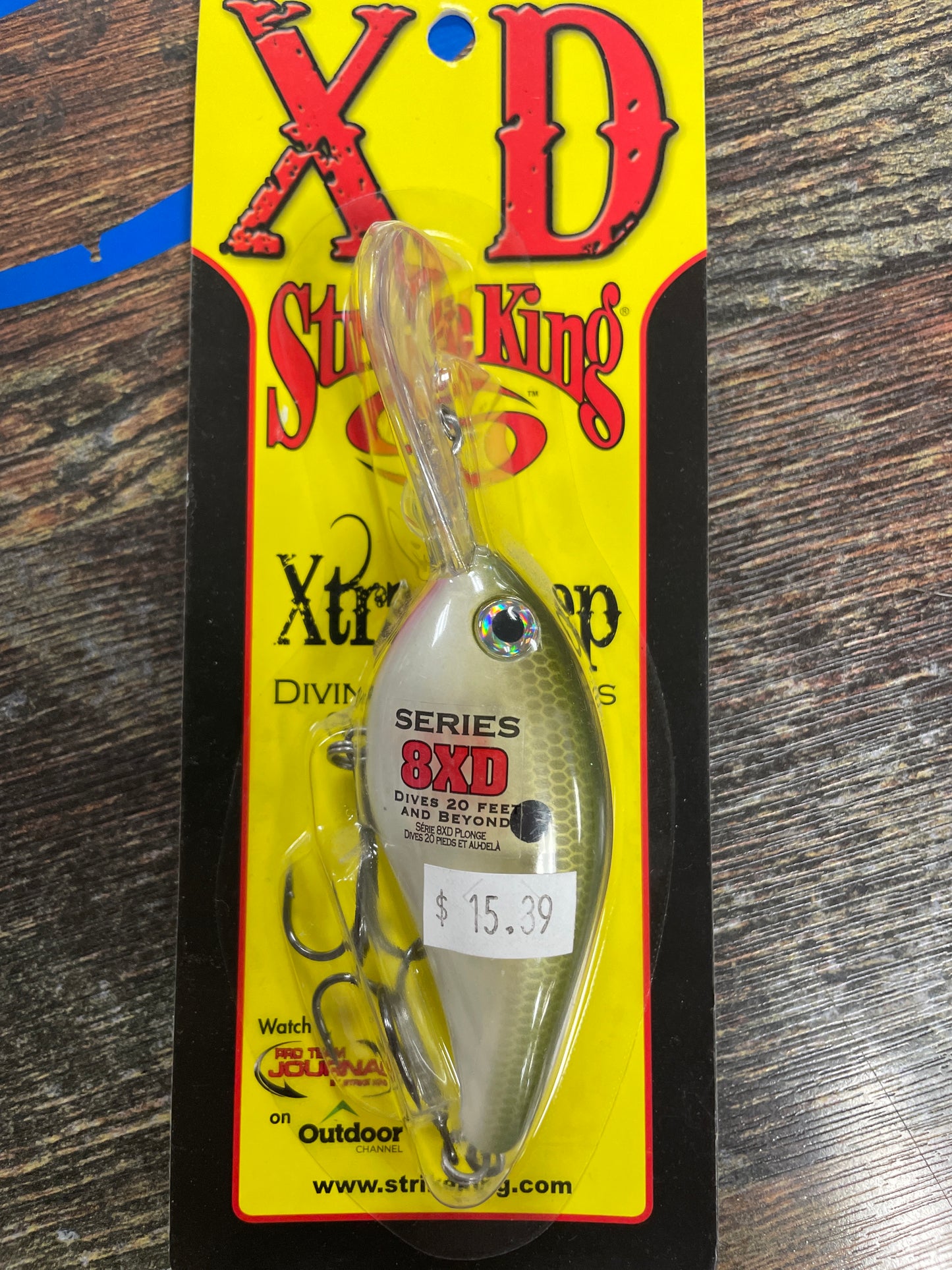Strike King 8XD Tennessee Shad