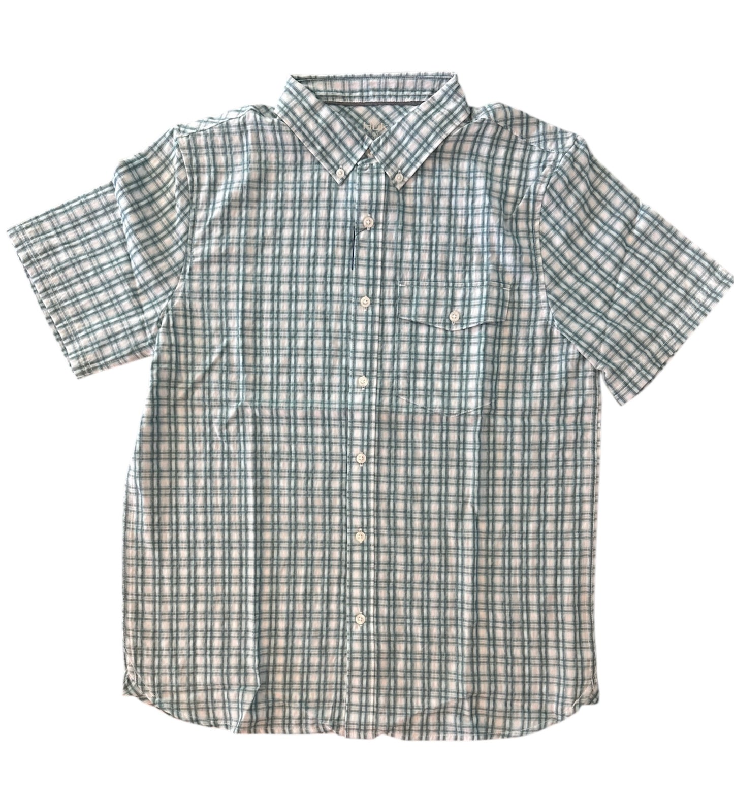 HUK Chatham Plaid SS Shirt Medium