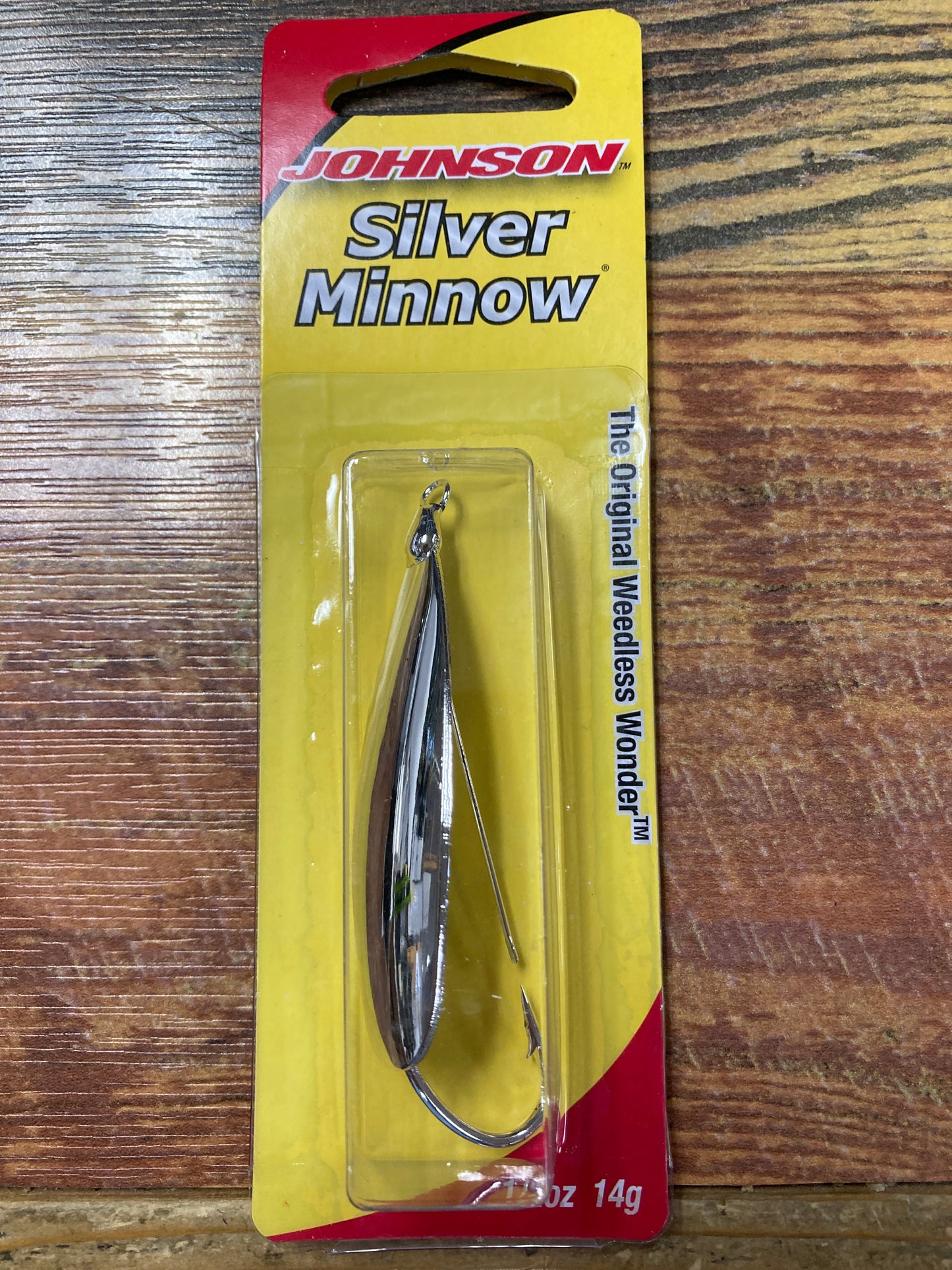 Johnson Silver Minnow 1/2 oz. #4 Silver