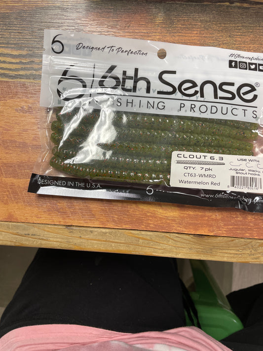 6th Sense Clout 6.3" Watermelon Red