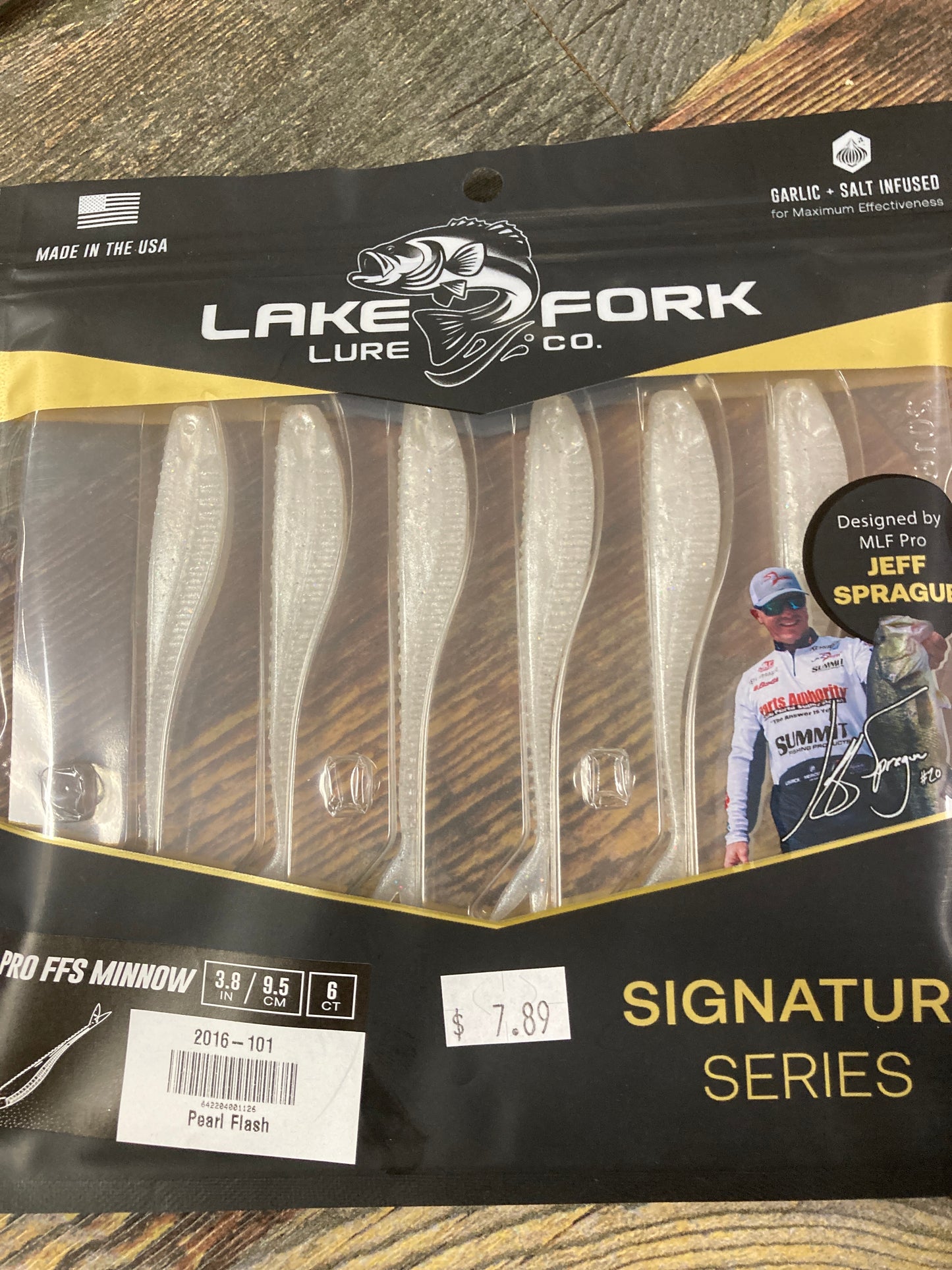 Lake Fork Lures FFS Minnow Pearl Flash