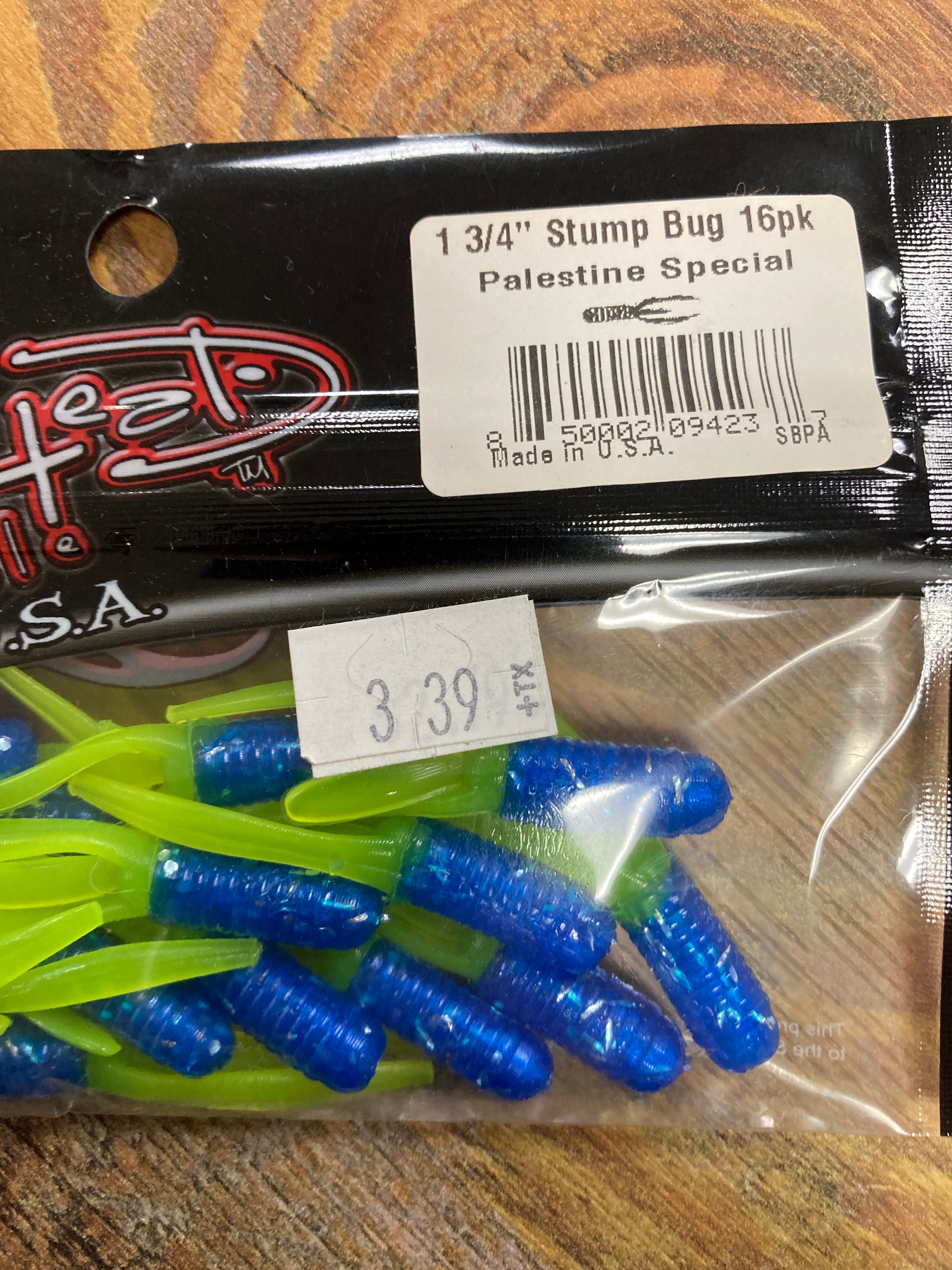 Bone Head Stump Bug 1-3/4” Palestine Special – Lake Fork Resort