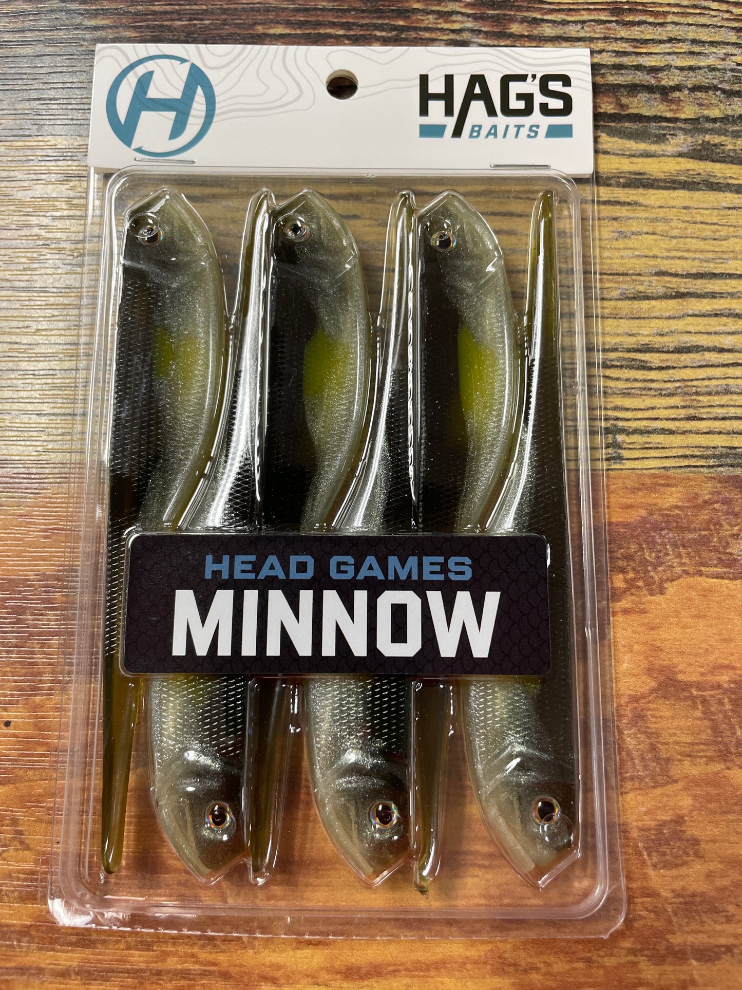 Hags Baits Head Games Minnow 5” No Cap Shad