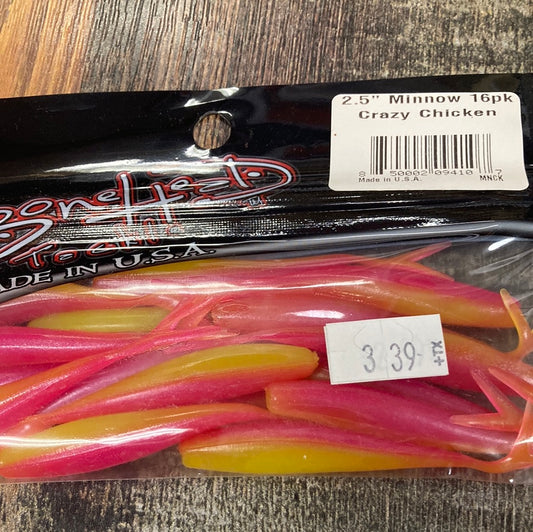 Bone Head Minnow 2.5" Crazy Chicken