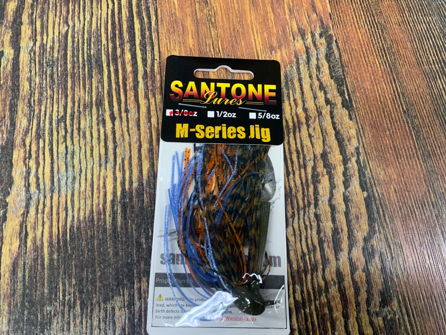 Santone M Series Jig 3/8 oz. Pakes Perch