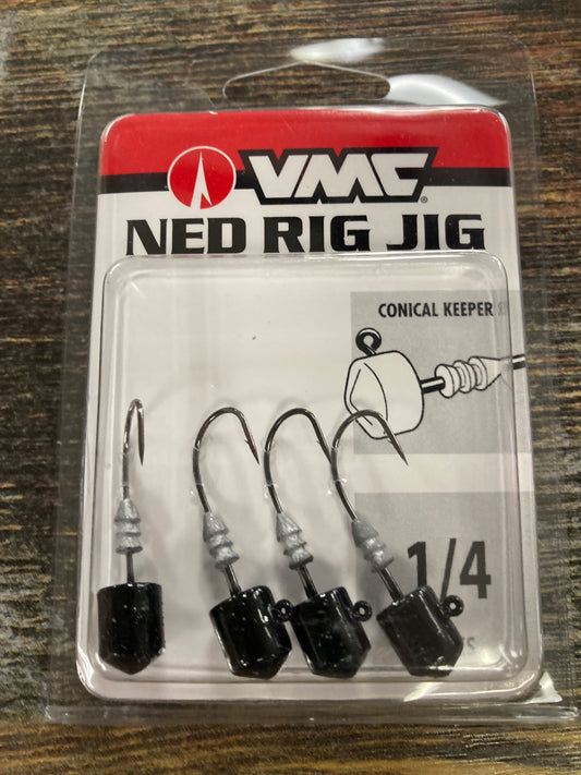 VMC Ned Rig Jighead 1/4 oz. Black