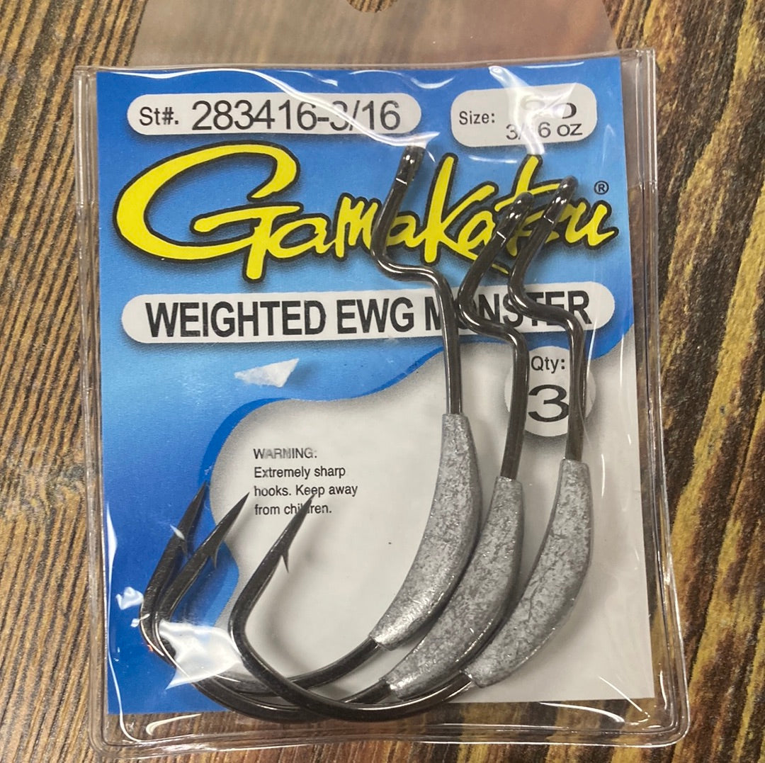 Gamakatsu Weighted Monster 3/16 oz. 6/0