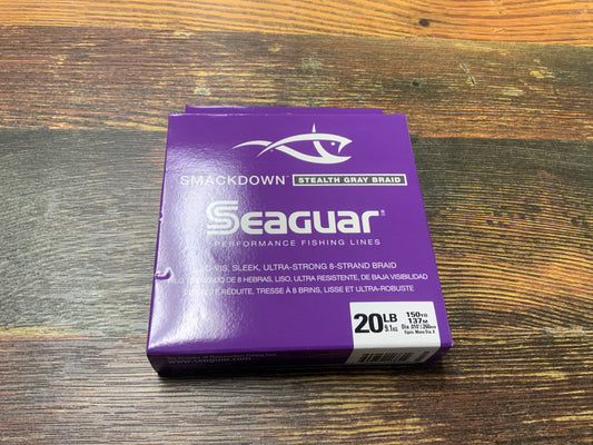 Seaguar Smackdown Braid 20lb. 150 yds - Stealth Gray
