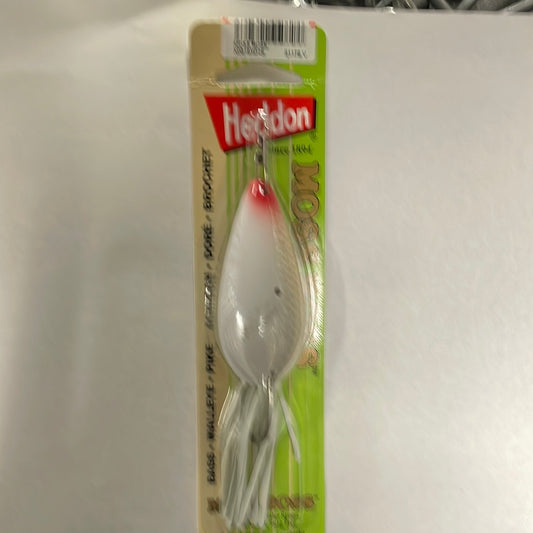 Heddon Moss Boss 3" White Scaled