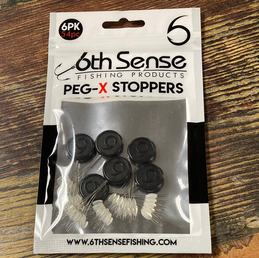 6th sense bulk pack Peg X stoppers Clear