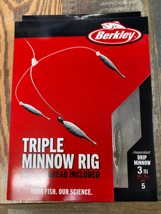 Berkley Triple Minnow Rig Kit 3" Tennessee Shad