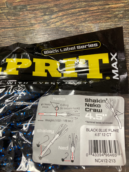 Culprit Neko Craw Black Blue Flake
