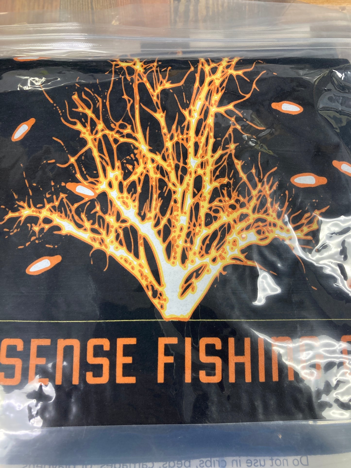 6th Sense Sonar Strike Tee 2XL Black Orange