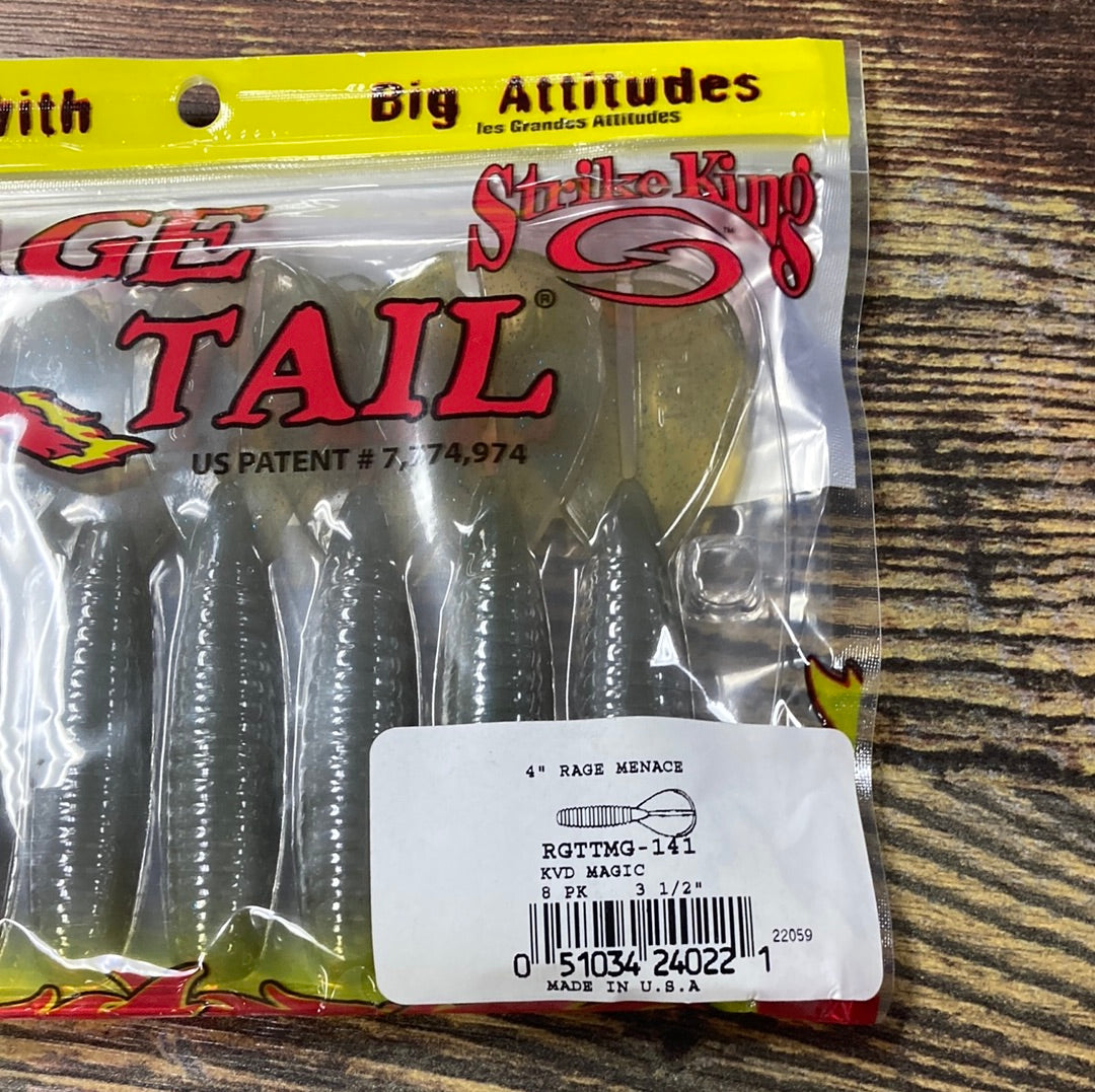 Strike King KVD Rage Tail 3.5