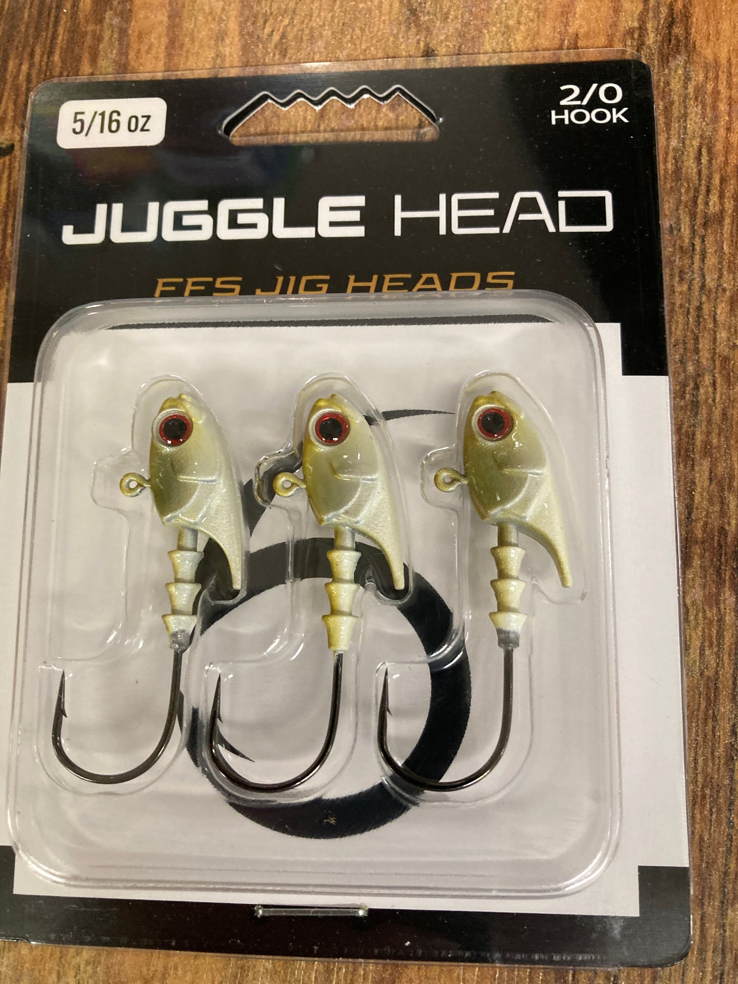 6th Sense Juggle Head FFS 5/6 oz. 2/0. American Shad