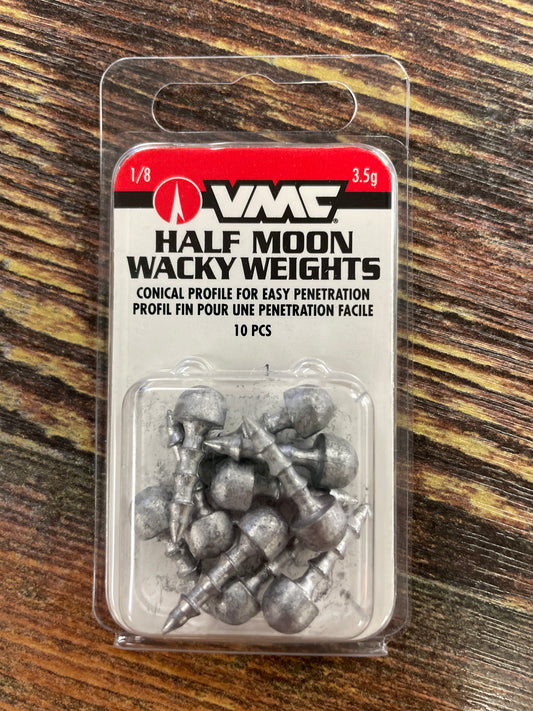 VMC Half Moon Wacky Weight 1/8 oz. Lead