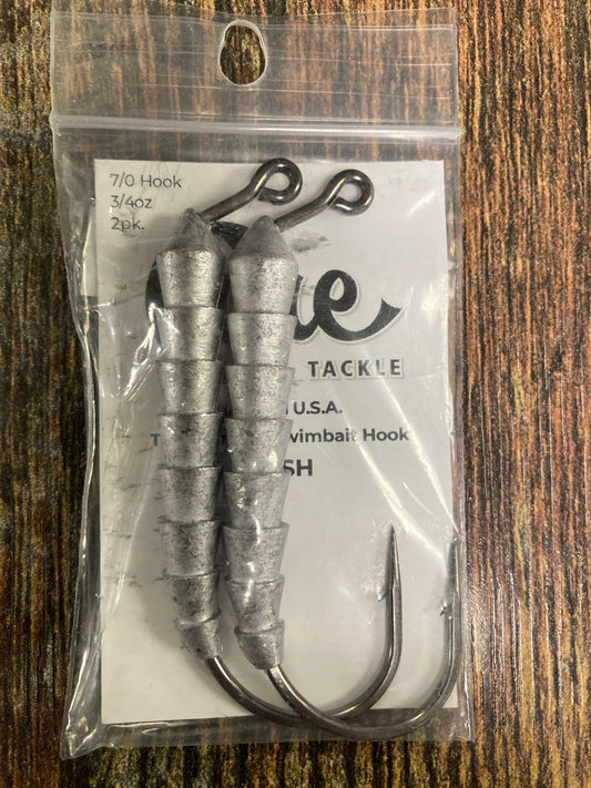 Core Tackle Tush 3/4 oz. 7/0