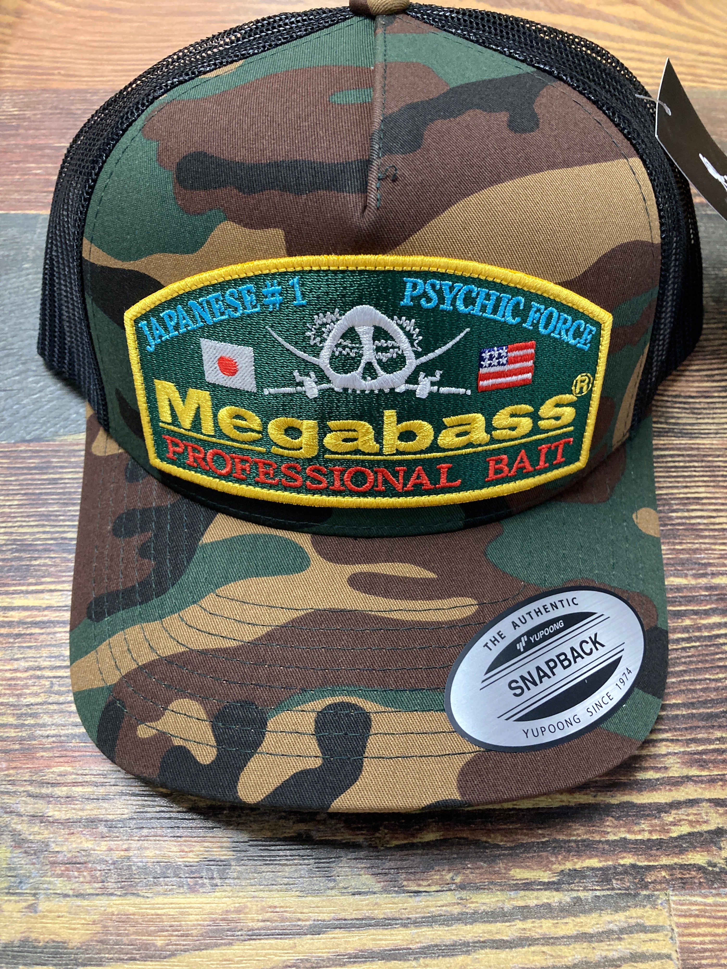 Megabass Hat Psychic Camo – Lake Fork Resort