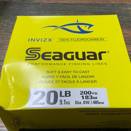 Seaguar Invizx Fluoro 20lb. 200 yds