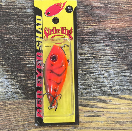Strike King Red Eye Shad 1/2 oz. Fire Craw