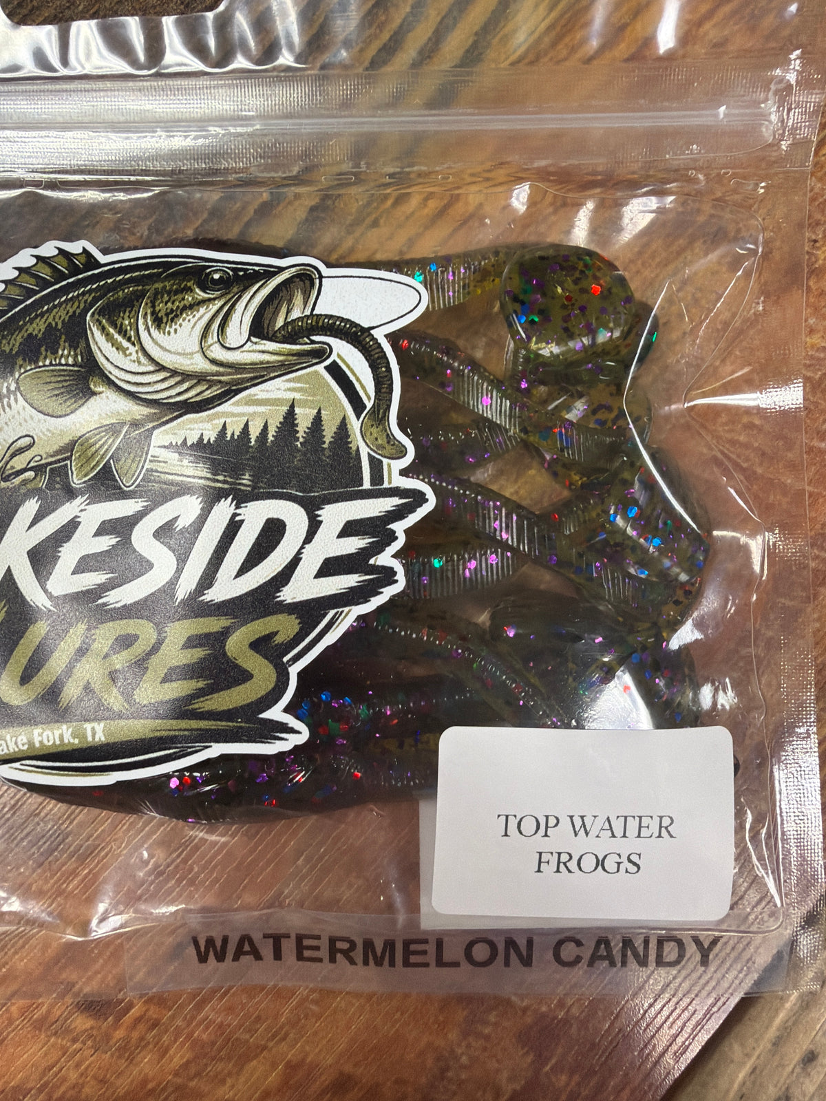 Lakeside Lures Top Water Frog - Watermelon Candy