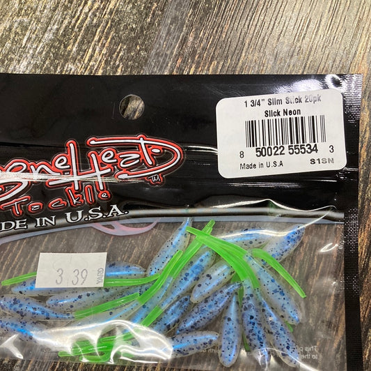 Bone Head Slim Stick 1-3/4" Slick Neon