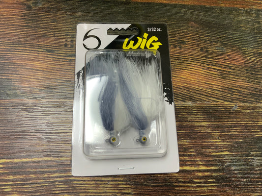 6th Sense Wig Hair Jig 3/32 oz. Pro Minnow